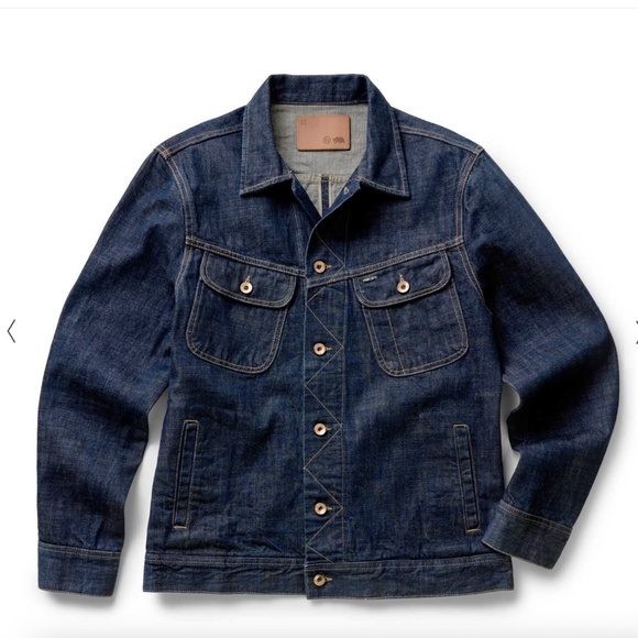 The Long Haul Jacket in Rinsed Organic Selvedge - Picture 1 of 8